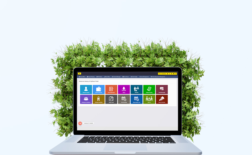 PMS Hotel untuk sekolah perhotelan